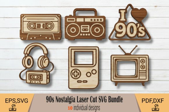 90s Nostalgia Laser Cutting Wall Decor Review