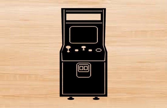 Arcade Game Machine Clipart Silhouette Review