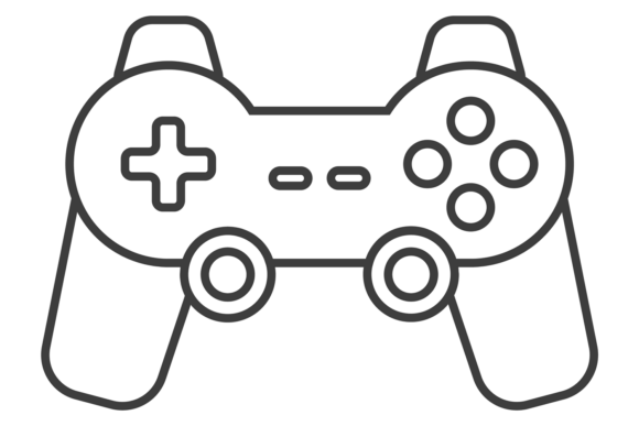Gamepad Line Icon: Graphics & Illustrations Review