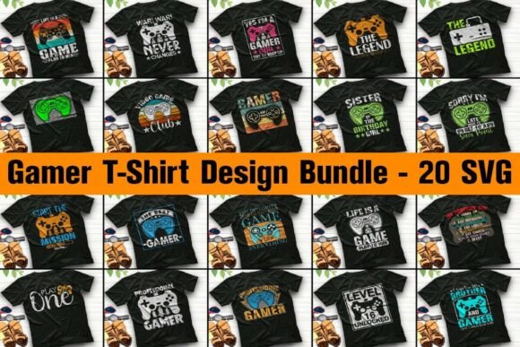 Gamer SVG Video Game Shirt Bundle Review