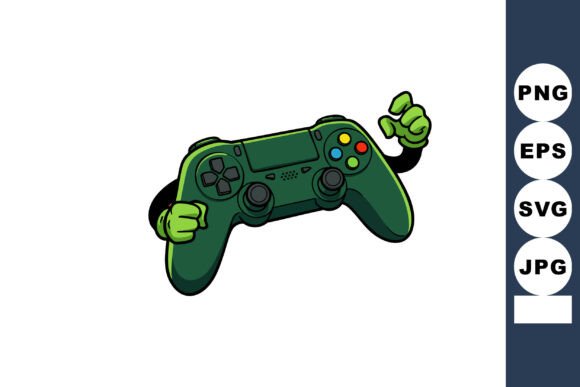 Green Gamepad Graphics: A Crafter's Review