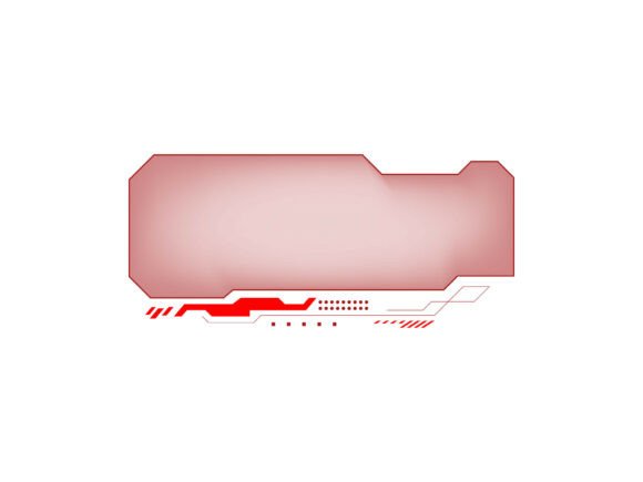Hud Panel Frame Svg: Futuristic Graphics & Decorative Elements