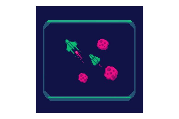 Retro Space Graphics & Illustrations Review