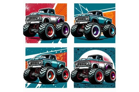 Vintage Racing Graphics for Bold Blog Backgrounds